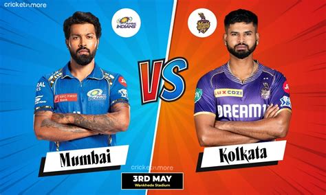 MI vs KKR 51st Match .